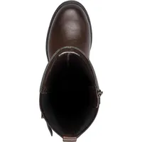 TAMARIS Damen Stiefel Leder braun 40 EU