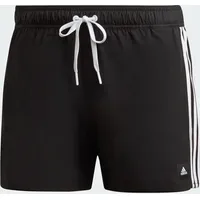 Adidas 3-Streifen CLX Badeshorts Black / White L