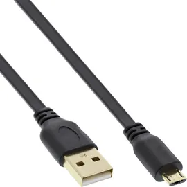 InLine USB-A auf Micro-USB 2,0 2 m Schwarz
