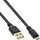 InLine USB-A auf Micro-USB 2,0 2 m Schwarz