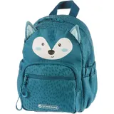 Schneiders Vienna SCHNEIDERS Kindergartenrucksack Wolf Kunstfaser petrol