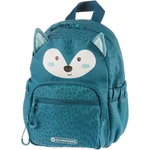 Schneiders Vienna SCHNEIDERS Kindergartenrucksack Wolf Kunstfaser petrol