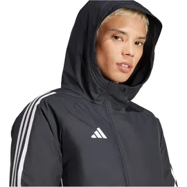 adidas Tiro24 Stadium Parka Damen schwarz