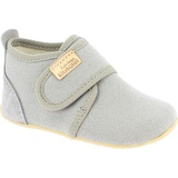 Living Kitzbühel Unisex, Hausschuhe, Baby's Klettschuh unifarben Grau, 20