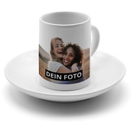 PhotoFancy® - Personalisierte Espresso-Tasse mit eigenem Foto gestalten - Fototasse für Espresso bedrucken