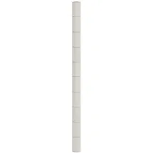 vidaXL Unkrautvlies Weiß 2x5 m PP