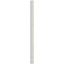 vidaXL Unkrautvlies Weiß 2x5 m PP
