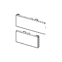 TECE TECEsquare WC-Betätigungsplatte 9820558 Glas, chrom glänzend