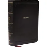Harper Collins (US) Nkjv, Reference Bible, Compact, Leathersoft, Black, Red Letter, Comfort Print: