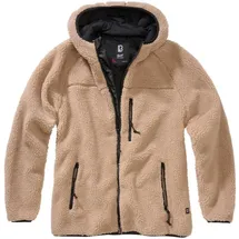 Brandit Textil Brandit Women Teddyfleece Jacket Hooded, Farbe: camel, Größe: S