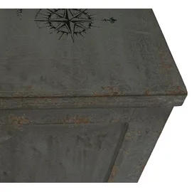 Mendler Kommode Aveiro Sideboard Schrank Shabby-Look, Vintage, 80x79x40cm