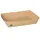 Papstar Snacktrays Pappe 80 St. 7,5 x 28,5 x 3 cm Braun