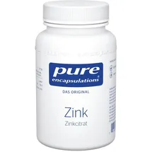 PURE ENCAPSULATIONS Zink Zinkcitrat Kapseln 180 St.