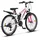 licorne bike gmbh Licorne Bike Guide Premium Mountainbike 24 Zoll RH 31 cm weiß/rosa