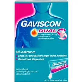 RECKITT Gaviscon Dual 500mg/213mg/325 mg - 240 ml
