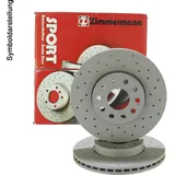 ZIMMERMANN Bremsscheibe Sport-Bremsscheibe Coat Z 150.1129.52