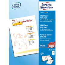 Avery Zweckform Fotopapier 2576-150 DIN A4 matt 120 g/m2 150 Blatt