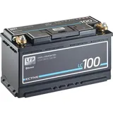 Ective LC 100 BT 12V LiFePO4 Lithium Versorgungsbatterie, 100 Ah