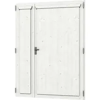 SKANHOLZ Doppeltür 148 x 198 cm weiß