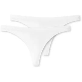 SCHIESSER String 2 St. Weiß 36