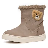 GEOX Baby-Mädchen B NASHIK Girl A Ankle Boot, DK BEIGE, 20 EU