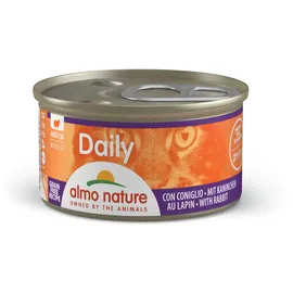 Almo Nature Daily Menu Mousse mit Kaninchen 24 x 85 g