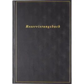 Rido Buchkalender Reservierung A4 schwarz 2027