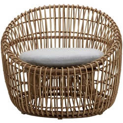 Cane-line Gartensessel Nest 90 x 80 84 cm Polyrattan Beige