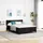 vidaXL Boxspringbett 140 x 200 cm Schwarz