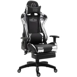 CLP Gaming Bürostuhl Turbo I Höhenverstellbarer Schreibtischstuhl Mit Fußablage
