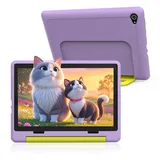 Kinder Tablet 10 Zoll Android 14 Tablets für Kinders Kids Tablet PC Octa-Core 8 GB RAM 64 GB ROM 1TB Erweiterbar 1280x800 HD-Touchscreen 5MP+8MP Parental Control 5000mAh WiFi 6 BT5.3 Schutzhülle