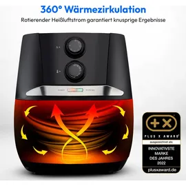 Medion Heißluftfritteuse E20L MD 100711 schwarz