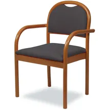 Home Affaire Armlehnstuhl ROMA Massivholz beige