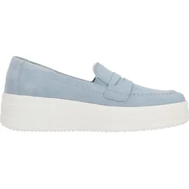 remonte Plateau Slipper Damen Hellblau 40