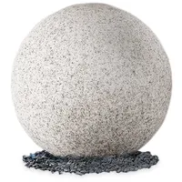SSC-LUXon Gartenkugel - Natürliche Granit Stein Optik - IP65