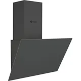 Wiggo Dunstabzugshaube 60cm kopffrei I Abluft Umluft Dunstabzug 300m3/h - LED Touch-Display 3 Stufen I Schräghaube inkl. Fettfilter & 2x Kohlefil...