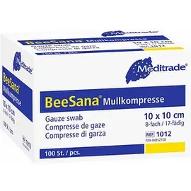 Meditrade Mullkompressen 10 x 10 cm 100 St.