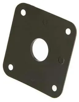 Gibson Plastic Jack Plate Black