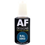 Alex Flittner Designs Lackstift RAL 5003 SAPHIRBLAU stumpfmatt 20ml Reparaturstift Acryl Retuschierlack Reparaturlack Holz Metall Möbel Bad