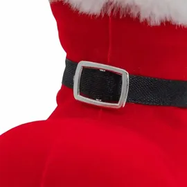 IDENA Nikolausstiefel rot 16x11x18cm Weihnachten Deko - Geschenkverpackung