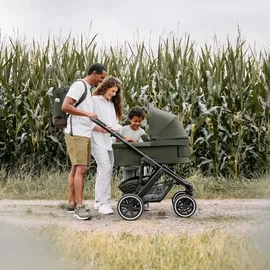 ABC-Design ABC Design Salsa 5 Air 3in1 inkl. Babyschale und Adapter, Farbe Kinderwagen:Avocado