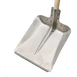 Schaufel Flora Aluminium-Schaufel, Breite 32 cm Größe 7 Universalschaufel mit verzinkter Stoßkante