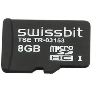 Olympia Speicherkarte 607371 8 GB Micro SD-Karte, 3 Jahre TSE-Lizenz