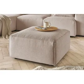 KAWOLA Hocker RANI Polsterhocker Cord 0 x 0 x 0 cm Braun