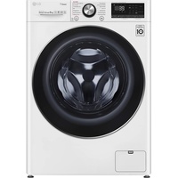 LG Electronics Waschmaschine mit AI DD| 8 kg | 1400 U/Min. | Steam | TurboWash 360 degree | ThinQ | F4WV908P2E, Weiß