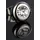FIRETTI Ohrstecker Single-Ohrstecker silberfarben 8mm mit Zirkonia