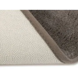 Gözze Rio Badteppich 50 x 45 cm mit Ausschnitt taupe