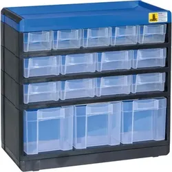 Kleinteilemagazin VarioPlus Pro 29/32 16 Schubladen 16 Trenner