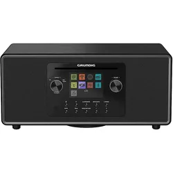 GRUNDIG DTR 7100 Internet- und Digitalradio, FM / RDS DAB+ Internet Radio, DAB, DAB+, FM, Bluetooth, Schwarz