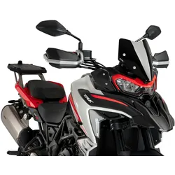 Touren-Windschutzscheibe kompatibel mit Benelli TRK 702 24 Mattschwarz Puig 21753N
